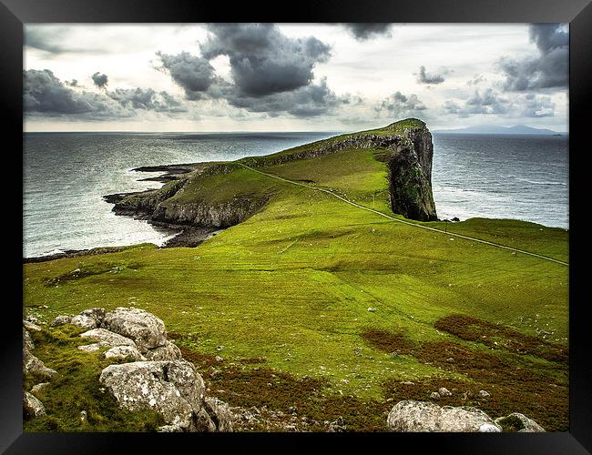  Neist Point, Isle of Skye Framed Print by Peter Stuart