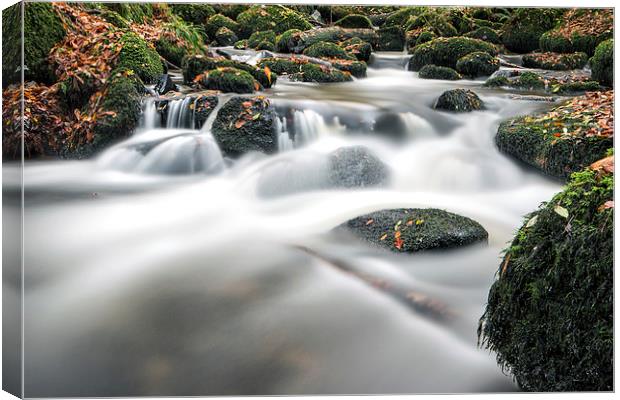  smooth flow Canvas Print by Kelvin Rumsby