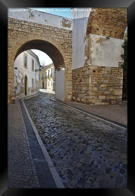 Monument Arco do Repouso in Faro  Framed Print by Angelo DeVal