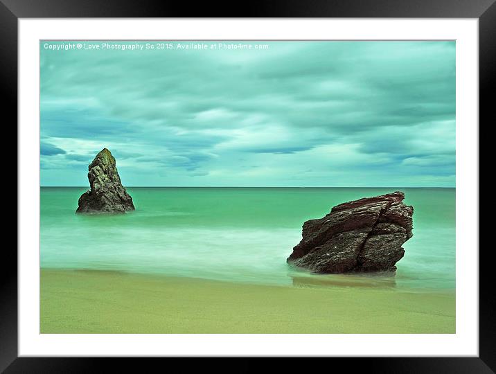 # Durness Beach  Framed Mounted Print by Jack Byers
