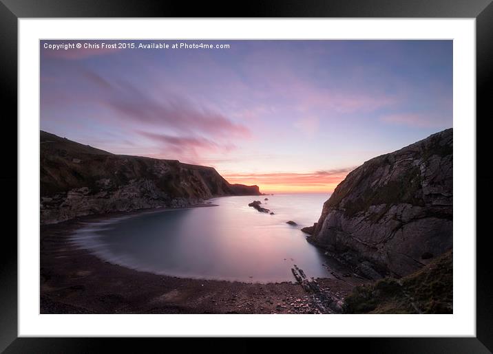  Man O' War Bay Framed Mounted Print by Chris Frost