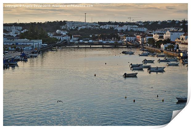 Afternoon in Tavira  Print by Angelo DeVal