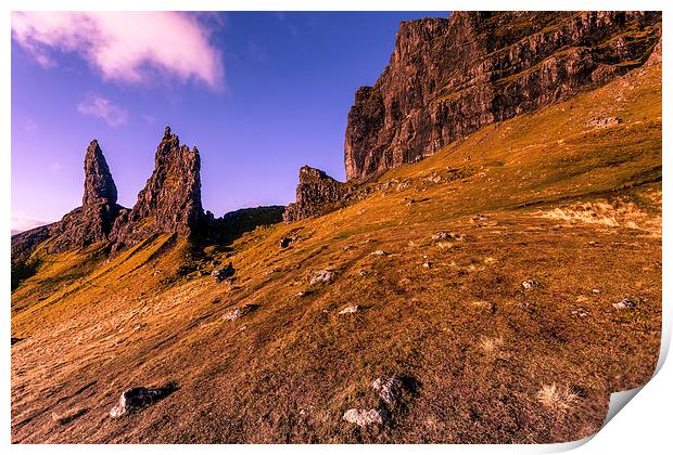  The Storr Print by Peter Stuart