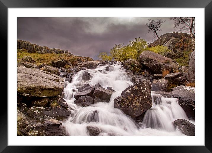  The Devils Falls Framed Mounted Print by Sean Wareing