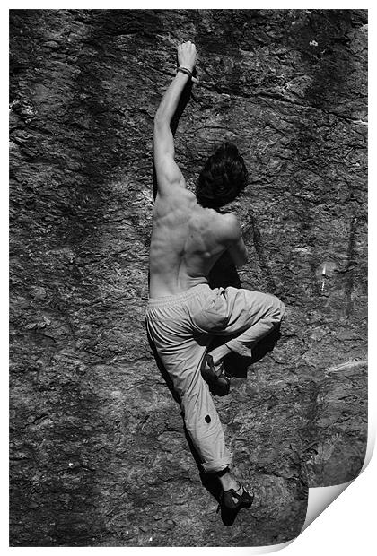 climber Print by lucy devereux