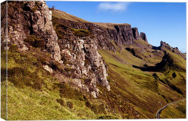  The Quiraing Canvas Print by Peter Stuart