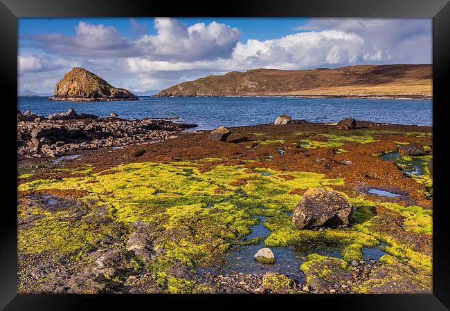  Tulm Bay, Skye, Scotland Framed Print by Peter Stuart