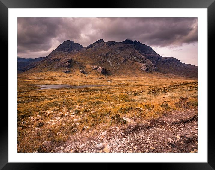  The Cullin of Skye Framed Mounted Print by Peter Stuart