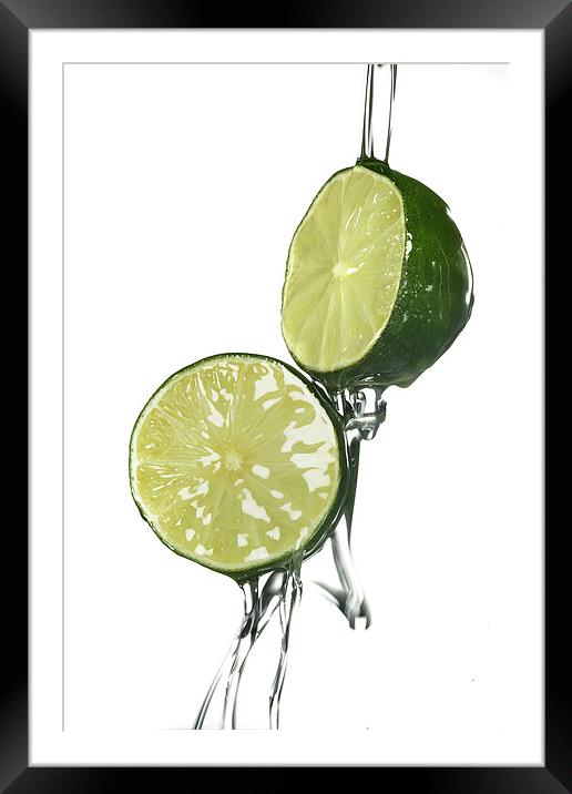 Limes Framed Mounted Print by Malcolm Smith