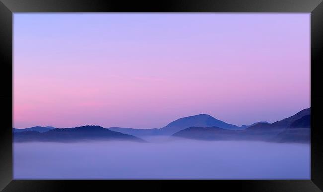  Pastel Dawn Framed Print by Kevin OBrian