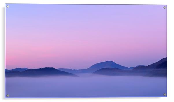 Pastel Dawn Acrylic by Kevin OBrian