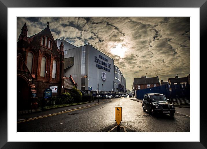  Goodison Park Framed Mounted Print by Thomas Ritson