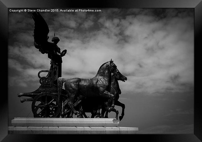  Chariot of the Angels Framed Print by Steve Chandler
