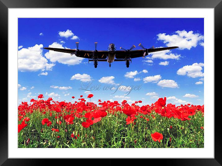 Lest we forget Framed Mounted Print by Stephen Ward