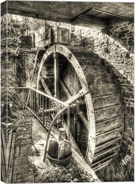 Watermill Canvas Print by Mike Gorton