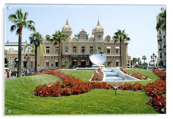Casino de Monte Carlo Acrylic by David Birchall