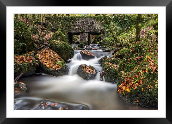  kennall vale Framed Mounted Print by Kelvin Rumsby