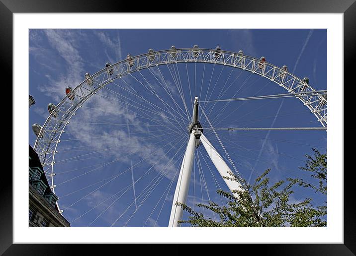  London Eye  Framed Mounted Print by Tony Murtagh