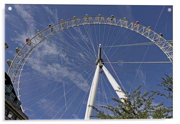  London Eye  Acrylic by Tony Murtagh