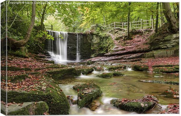  Nant Mill Canvas Print by Kevin Clelland