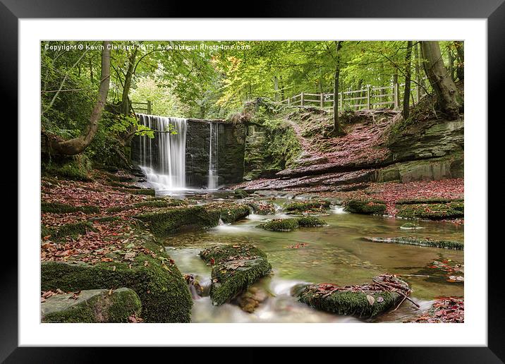  Nant Mill Framed Mounted Print by Kevin Clelland