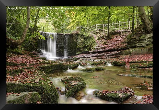  Nant Mill Framed Print by Kevin Clelland