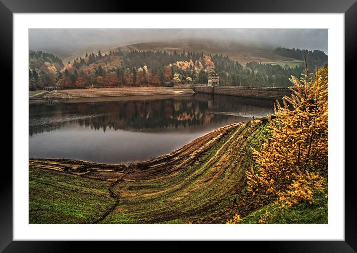  Derwent Mist and Reflections Framed Mounted Print by Darren Galpin