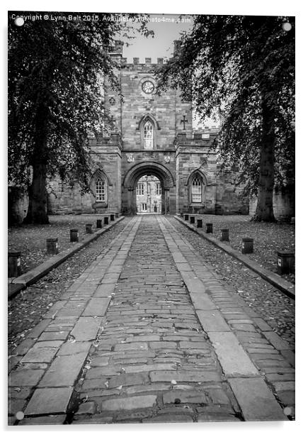  Durham Castle Acrylic by Lynn Bolt