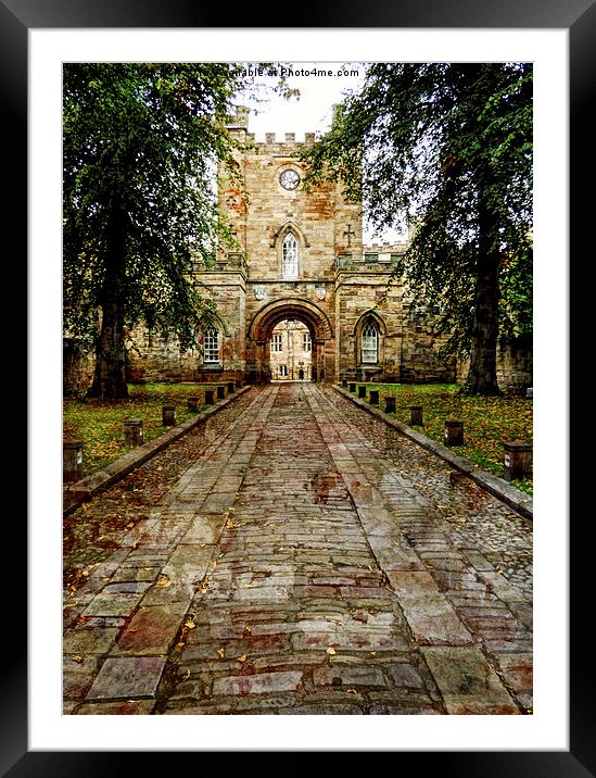  Durham Castle 2 Framed Mounted Print by Lynn Bolt
