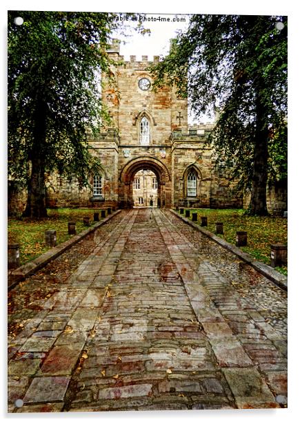 Durham Castle 2 Acrylic by Lynn Bolt
