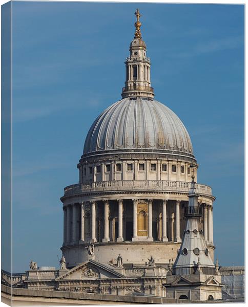  St Pauls Canvas Print by Victor Burnside