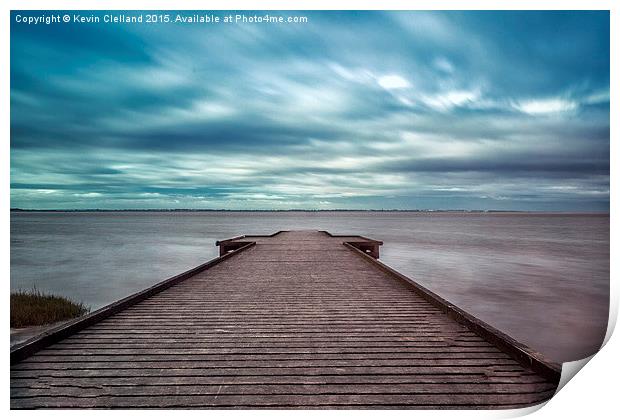  Lytham St Annes Print by Kevin Clelland
