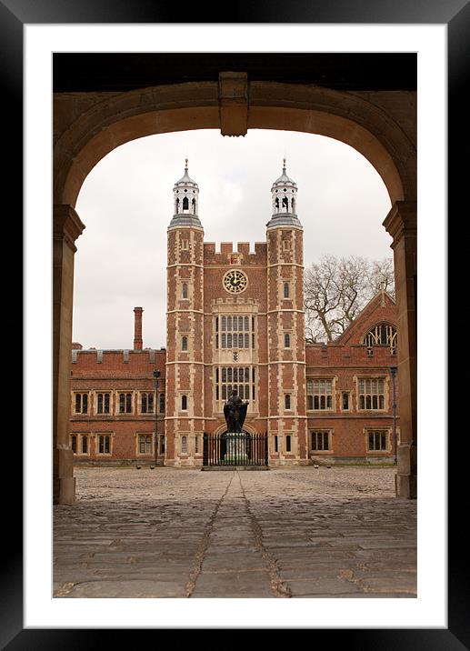 Eton College Framed Mounted Print by Chris Day