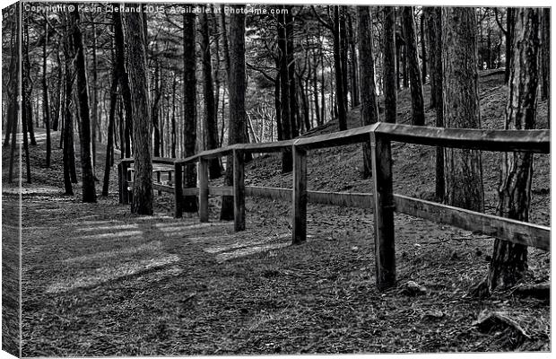  Formby Pines Canvas Print by Kevin Clelland