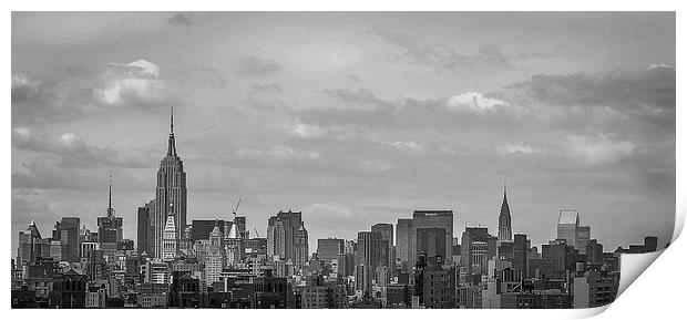  Skyline Print by Phil Moore