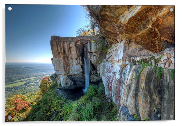 Lookout Mountain, Georgia near Chattanooga, TN Acrylic by Nataliya Dubrovskaya