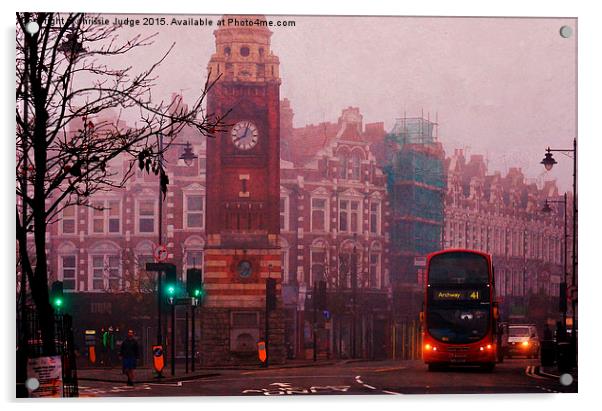  The Crouch end Clock-tower Acrylic by Heaven's Gift xxx68