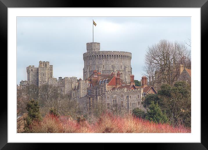 Windsor Castle Framed Mounted Print by Chris Day