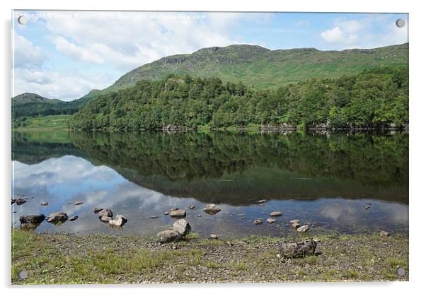 Loch Lubhair, near Crianlarich, Scotland Acrylic by Photogold Prints