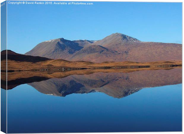  Black Mount , the Highlands , Scotland Canvas Print by Photogold Prints