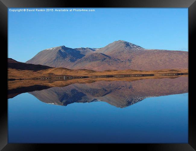  Black Mount , the Highlands , Scotland Framed Print by Photogold Prints