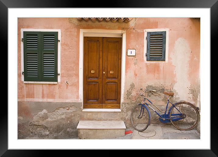 Monte Argentario, Tuscany, Italy Framed Mounted Print by Ian Middleton