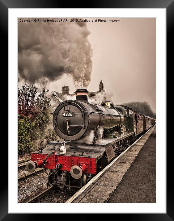 4936 Kinlet Hall  Framed Mounted Print by Philip Hodges aFIAP ,