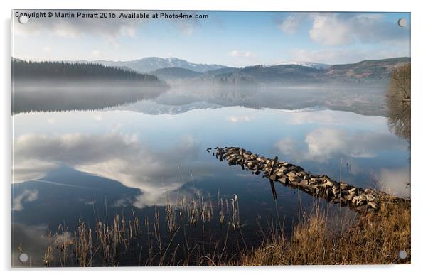  Loch Ard Acrylic by Martin Parratt