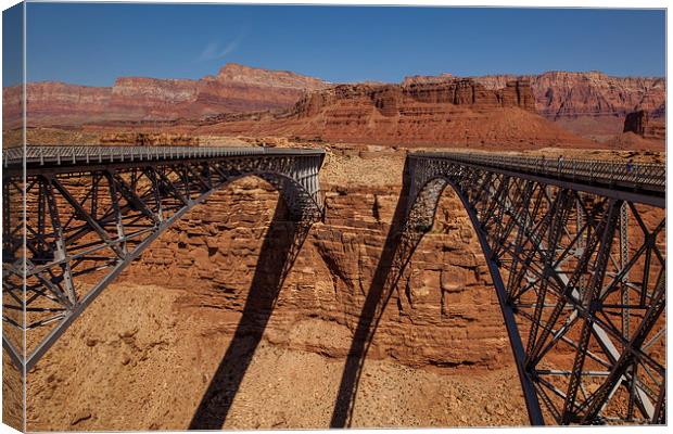 Navajo Bridge Canvas Print by Thomas Schaeffer