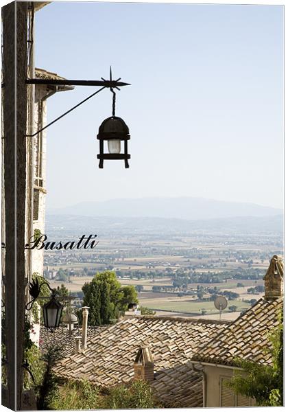 Assisi, Italy Canvas Print by Ian Middleton