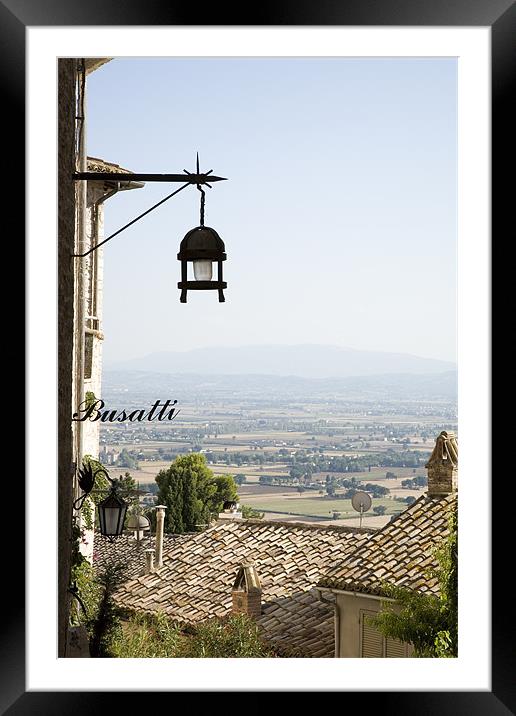 Assisi, Italy Framed Mounted Print by Ian Middleton