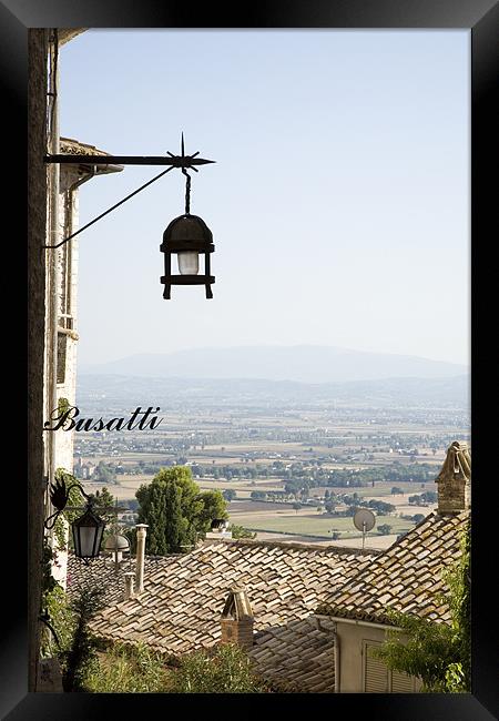 Assisi, Italy Framed Print by Ian Middleton
