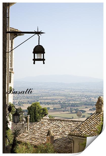 Assisi, Italy Print by Ian Middleton