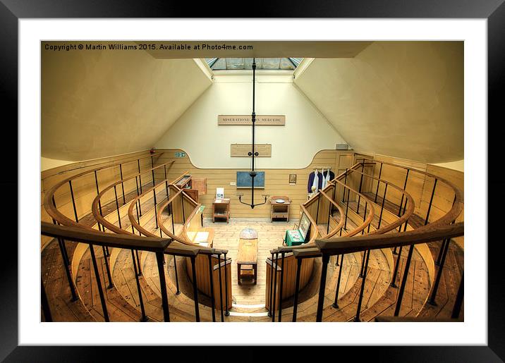 Old Operating Theatre, London Framed Mounted Print by Martin Williams